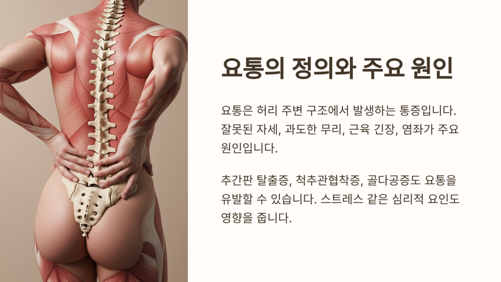 요통(허리통증)