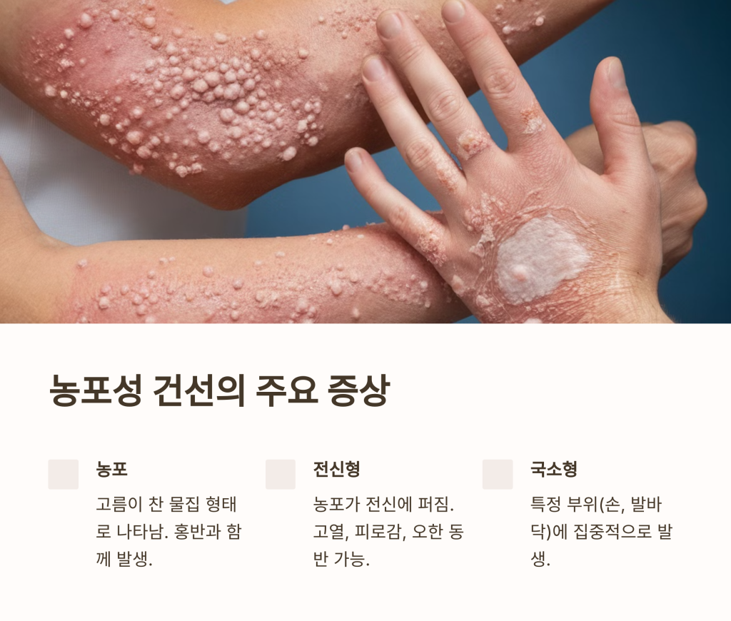 농포성 건선