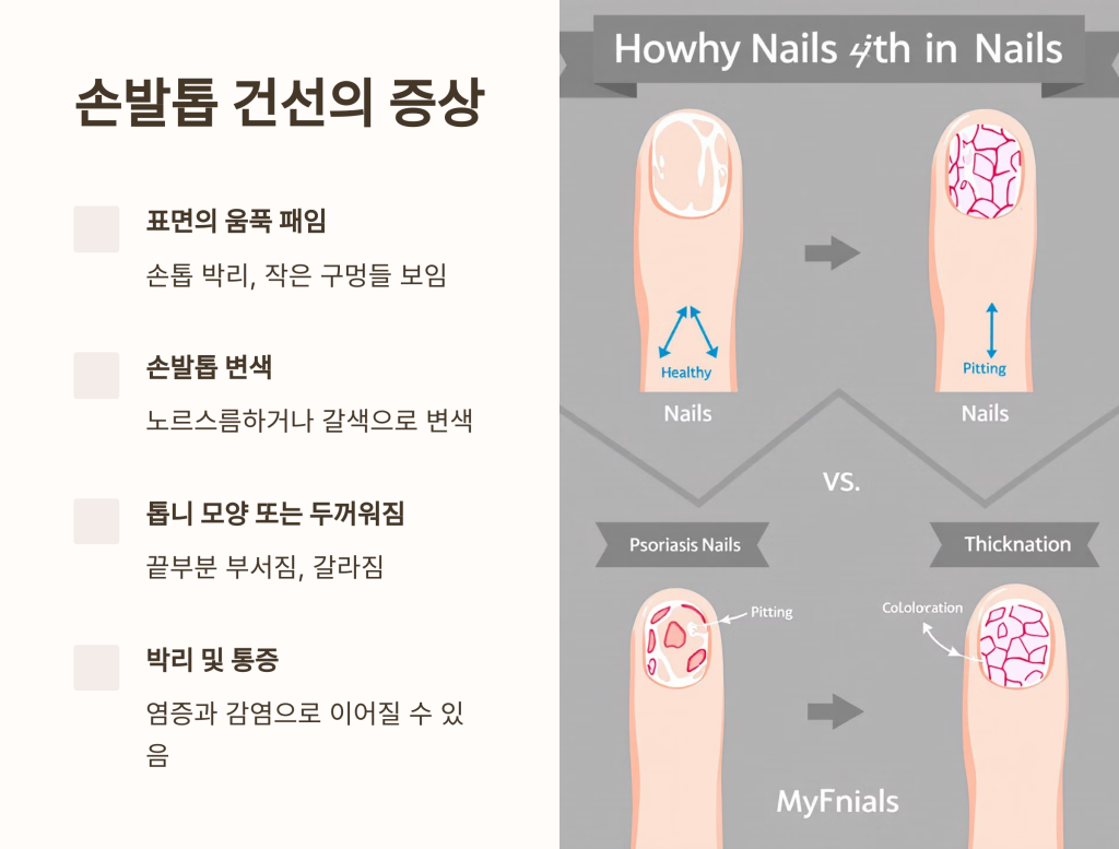 손발톱 건선
