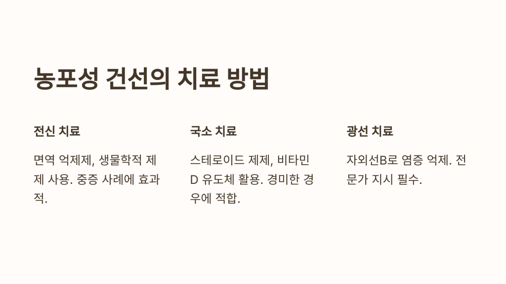 농포성 건선