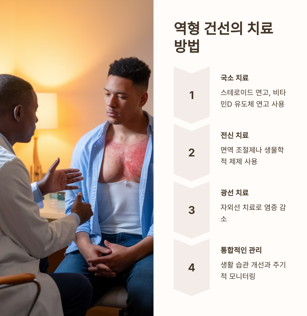 역형 건선